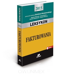 Leksykon fakturowania - 2015