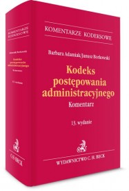 Kodeks postępowania administracyjnego. Komentarz