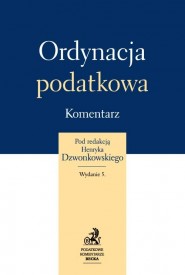 Ordynacja podatkowa. Komentarz