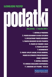 Podatki 2018 - ujednolicone przepisy