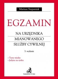 Egzamin na urzędnika mianowanego służby cywilnej